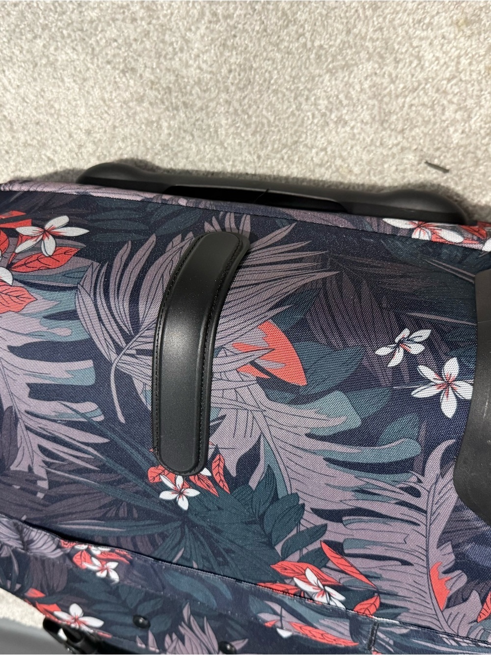 VANKEAN Rolling Laptop Case Premium Rolling Travel Luggage Bag Floral RFID - Picture 10 of 14